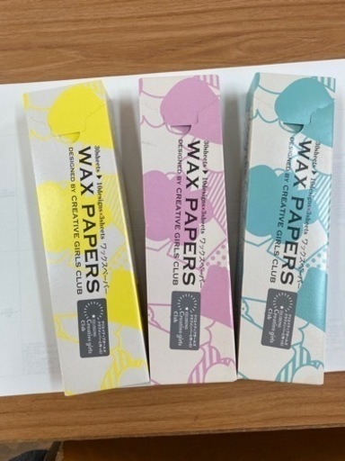 Wax paper 3個