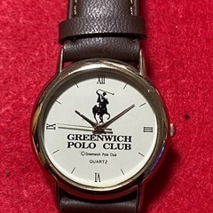 GREENWICH POLO CLUB 腕時計　1988ー06ー6