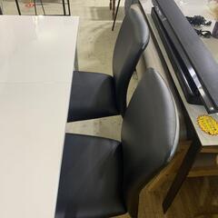 スマート伸長式ダイニングテーブル 5点セット