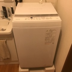 TOSHIBA 2023年製洗濯機 6キロ