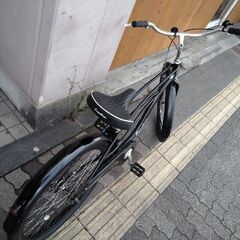 Coastline Surf [コーストライン サーフ]26吋 ビーチクルーザー(マットブラック)