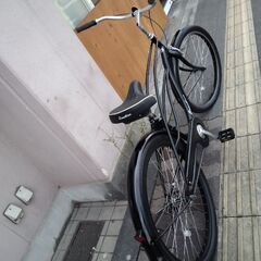 Coastline Surf [コーストライン サーフ]26吋 ビーチクルーザー(マットブラック)