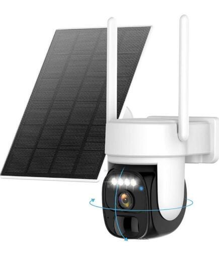 防犯カメラ 屋外 ソーラー 2K WiFi 監視カメラ ワイヤレス 動体検知