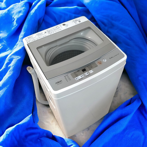 5.0kg 全自動洗濯機 アクア 2020年製 手渡し歓迎!! S02006 1️⃣
