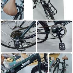 J303★状態良し★折りたたみ自転車★Jeep★6段★20型