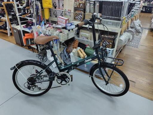 J303☆状態良し☆折りたたみ自転車☆Jeep☆6段☆20型 (買取市場 柴田店  