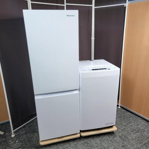 ‍♂️mh売約済み‼️配送設置は無料‼️最新2022年製✨大容量ペア✨Hisense 家電セット