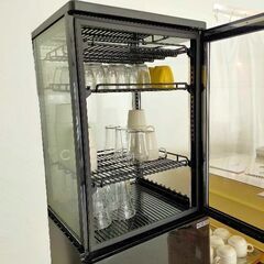 【最終価格】【美品】(レマコム　縦型冷蔵ショーケース　R4G-74SLB