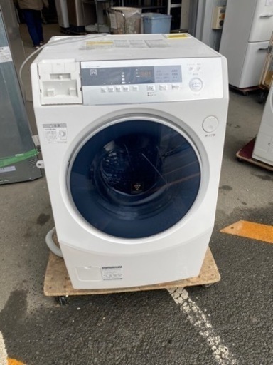 福岡市内配送設置無料　ES-ZH1-WL ドラム式洗濯乾燥機 ホワイト系 [洗濯10.0kg /乾燥6.0kg /ヒーター乾燥(水冷・除湿タイプ) /左開き]