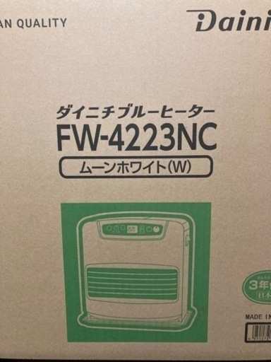 ダイニチ ファンヒーター FW-4223NC-W