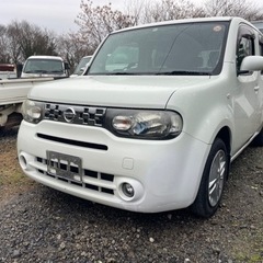 日産　キューブ　車検込み