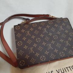 ルイヴィトン ショルダーバック ハンドバック 2WAY モンソー28 モノグラム