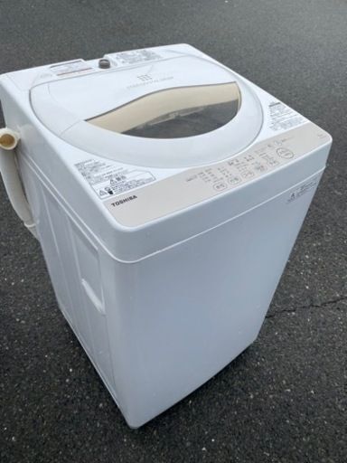 福岡市内配送設置無料　東芝 TOSHIBA AW-5G3(W) [全自動洗濯機 5kg ホワイト系]