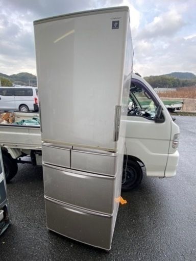 福岡市内配送無料　シャープ SHARP SJ-XW47T-S [冷蔵庫（465L・どっちもドア） ジュエルシルバー 高濃度プラズマクラスター7000搭載]
