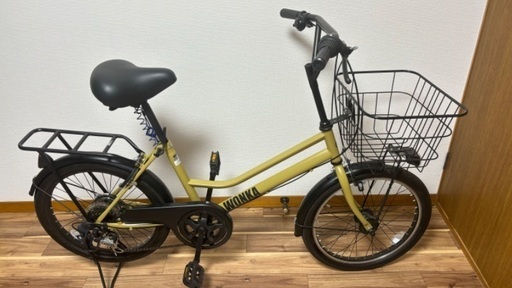WONKA ミニベロ 20型 外装6段変速 付属品あり 自転車