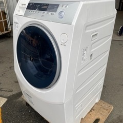 福岡市内配送設置無料　ES-ZH1-WL ドラム式洗濯乾燥機 ホワイト系 [洗濯10.0kg /乾燥6.0kg /ヒーター乾燥(水冷・除湿タイプ) /左開き] 