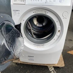 福岡市内配送設置無料　ES-ZH1-WL ドラム式洗濯乾燥機 ホワイト系 [洗濯10.0kg /乾燥6.0kg /ヒーター乾燥(水冷・除湿タイプ) /左開き] 