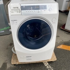 福岡市内配送設置無料　ES-ZH1-WL ドラム式洗濯乾燥機 ホワイト系 [洗濯10.0kg /乾燥6.0kg /ヒーター乾燥(水冷・除湿タイプ) /左開き] 