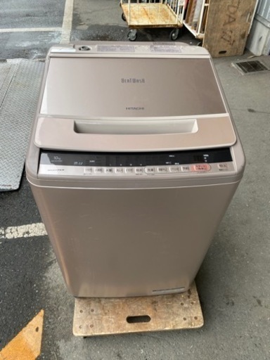 福岡市内配送設置無料　日立製　10kg/全自動洗濯機/BW-KSV100C