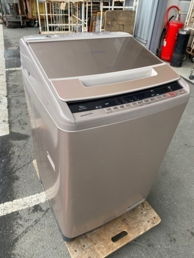 福岡市内配送設置無料 日立製 10kg/全自動洗濯機/BW-KSV100C