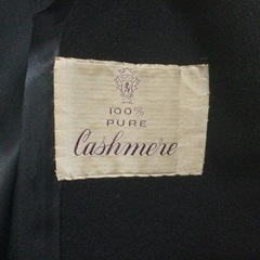 カシミア100％コート、アレキサンダー、ビンテージ