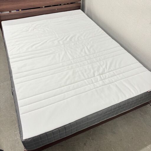 16049  IKEA ダブルフォームマットレス   ◆大阪市内・東大阪市他 5,000円以上ご購入で無料配達いたします！◆ ※京都・高槻・枚方方面◆神戸・西宮・尼崎方面◆奈良方面、大阪南部方面　それぞれ条件付き無料配送あり！
