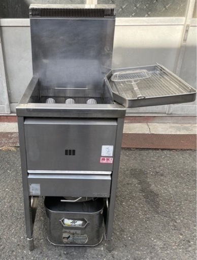 【動確済み】tanico 都市ガス 業務用 ガス フライヤー B-TGFL-C45 揚げ物 ガスフライヤー 店舗用品 厨房機材 大阪 タニコー 13A 飲食 大阪