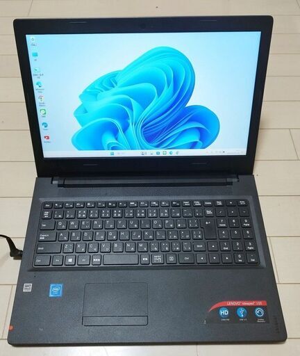 (ご成約ありがとうございました)Lenovo レノボ ideapad 100-15IBD メモリ10GB増設 SSD256GB換装 動作軽快