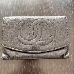 【正規品】CHANEL レザーケース　ミニ財布/カードケース