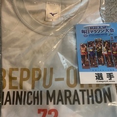 【ネット決済・配送可】2024別大マラソンTシャツSサイズ
