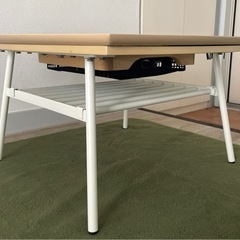 こたつ テーブル アイアン棚付き(67×67cm)