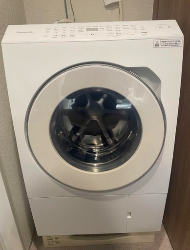 配送可　Panasonic NA-LX113BL-W WHITE 洗濯乾燥機 ドラム式洗濯機　パナソニック