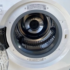 美品 【地域限定 送料無料】23年製 シャープ SHARP ドラム式洗濯乾燥機