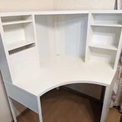 MICKE　ミッケ　コーナーワークステーション　ホワイト　IKEA