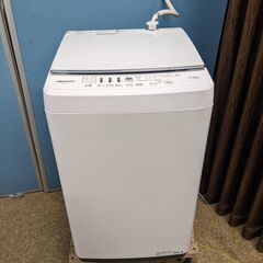 Hisense 全自動電気洗濯機 2018年製 HW-G55A-...