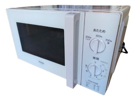 2022年製❄️ハイアール単機能レンジ JM-17J-60-W ホワイト [17L /60Hz（西日本専用）](0131c)