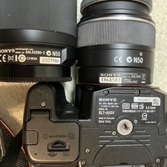 SONYソニー α55 ダブルズームレンズキット