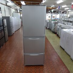 ID 236707 冷蔵庫3ドア 350L シャープ 2020年 へこみ有 SJ-W352F-S