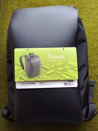 エレコム ELECOM BM-RNBP01BK [Ruminant 撥水加工 4気室 PCバックパック 15.6インチ ブラック]
