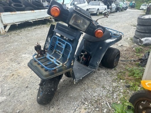 HONDA ジャイロブルー書類有・鍵無し