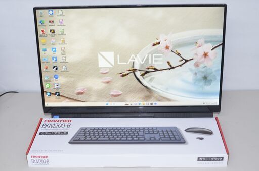 中古良品一体型パソコン Windows11+office NEC DA370/M Celeron-4205U/爆速SSD256GB+HDD1TB/メモリ8GB/23.8インチ/DVDマルチ/テレビ機能