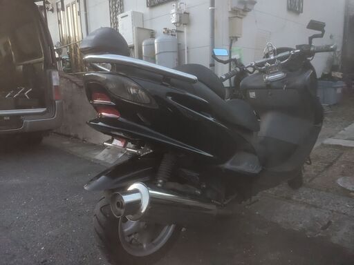 ヤマハのマジェスティ125　キャブレター　ローダウンカスタム。 決まりました！ありがとうございます。綺麗なカスタム マジェスティ125