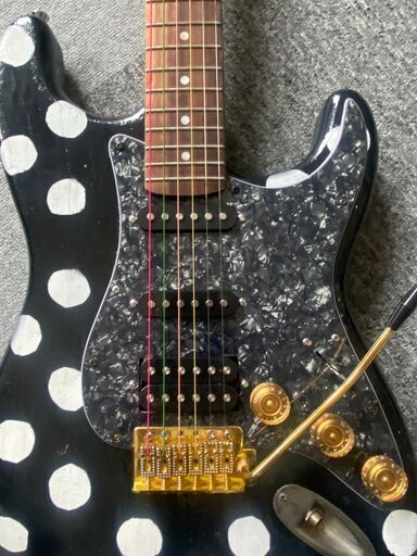 ランディーローズタイプポルカドットストラトキャスター