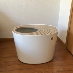 アイリスオーヤマ 猫 トイレ 本体 上から猫トイレ (飛び散らな...