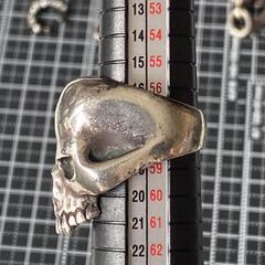 定価８万円購入★CRAZY PIG ★エビルスカルリングラージ　hideモデル