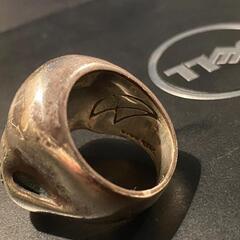 定価８万円購入★CRAZY PIG ★エビルスカルリングラージ　hideモデル