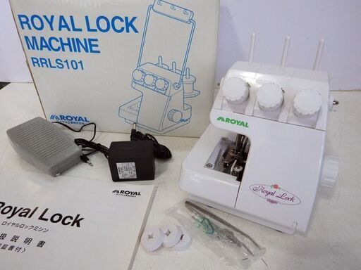 新札幌発 動作確認済ロイヤル工業株式会社 ROYAL ロックミシン RRLS101 ROYAL LOCL MACHINE /2340  (トップ新札幌店) 新札幌の生活家電《ミシン》の中古あげます・譲ります｜ジモティーで不用品の処分