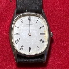SEIKO  ブラック　腕時計　535ー04ー3
