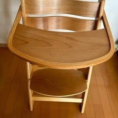 子供用食事椅子【木製】