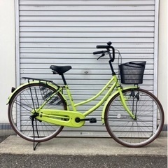 ☆前後タイヤ新品☆ 26型 6S 折り畳み軽快車 防犯登録料込価格︎‼︎